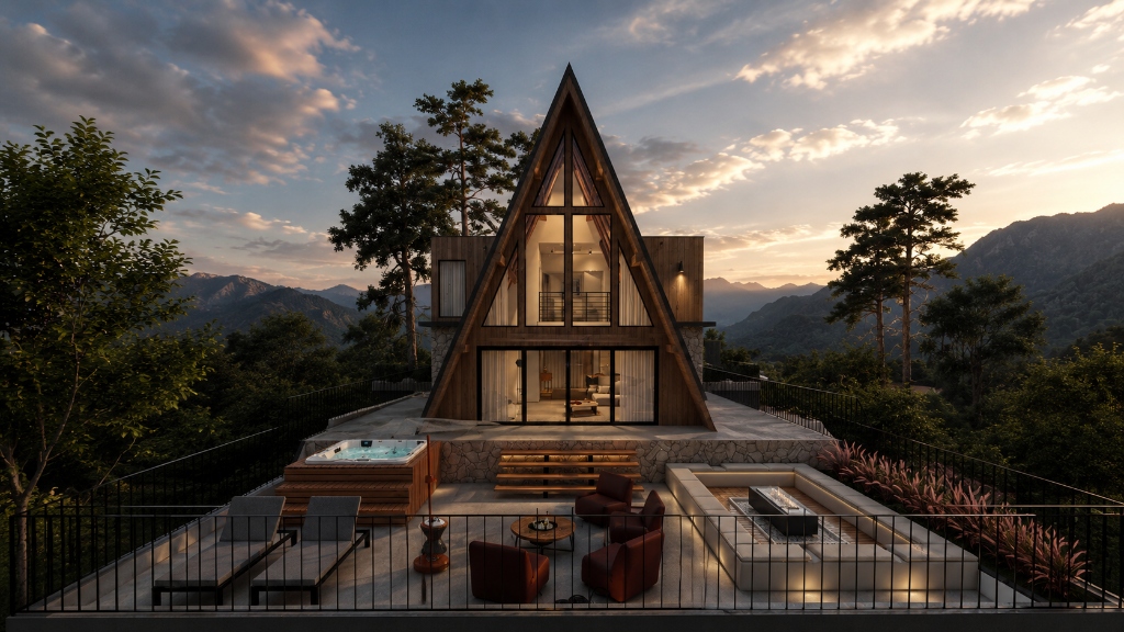 Casa A-Frame Arquitetura
